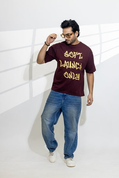 SOFT LAUNCH ONLY PRINTED T-SHIRT