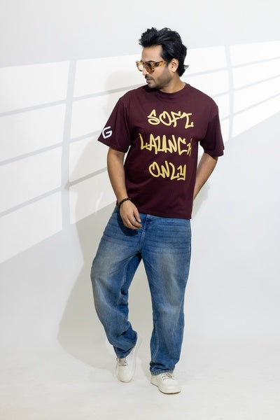 SOFT LAUNCH ONLY PRINTED T-SHIRT