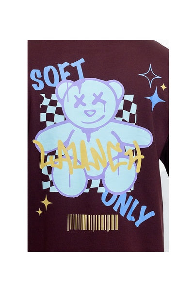 SOFT LAUNCH ONLY PRINTED T-SHIRT