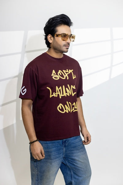 SOFT LAUNCH ONLY PRINTED T-SHIRT