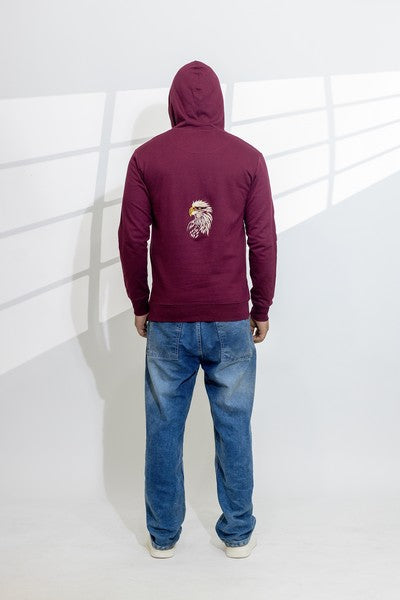 EAGLE EMBROIDERY HOODIE
