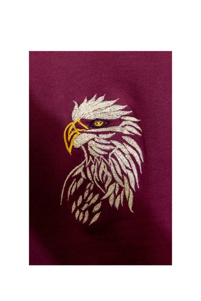 EAGLE EMBROIDERY HOODIE