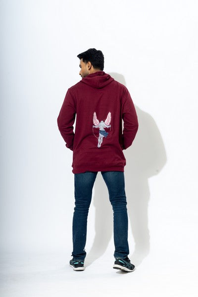 WING EMBROIDERY HOODIE