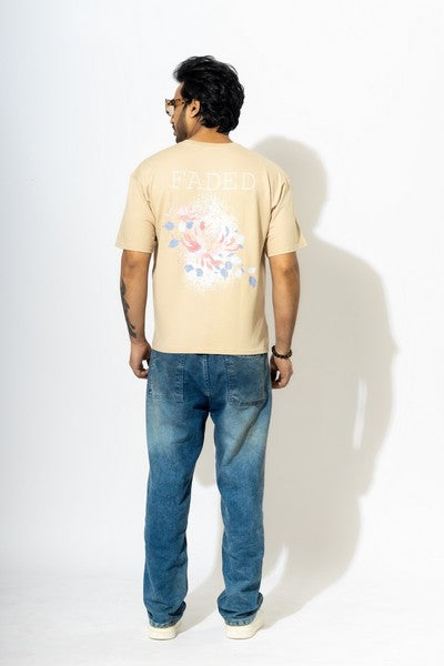 FADED PRINTED T-SHIRT