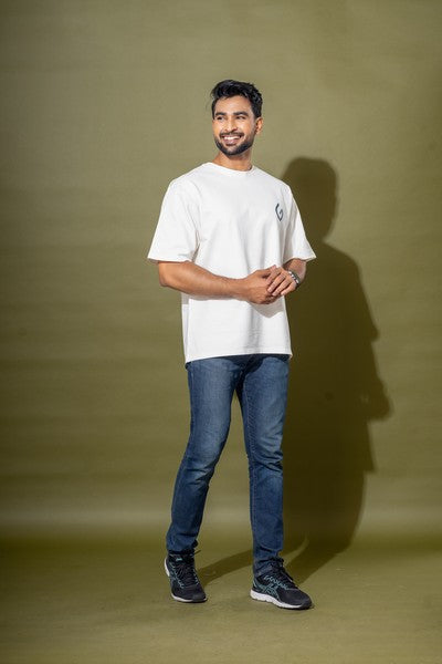 DEER EMBROIDERY T-SHIRT