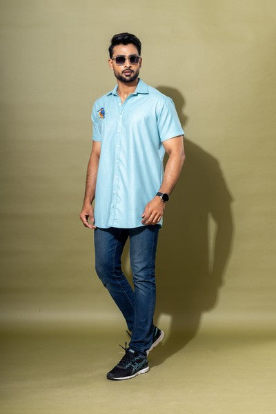 BIRD EMBROIDERY SHIRT