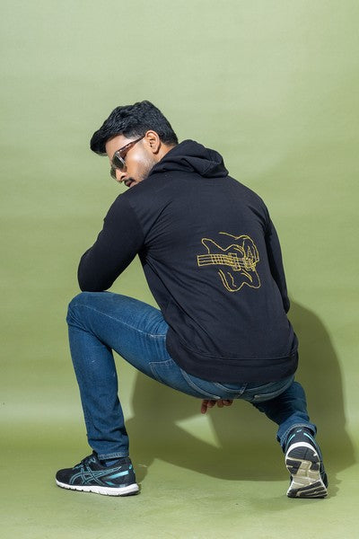 GUITER EMBROIDERY HOODIE
