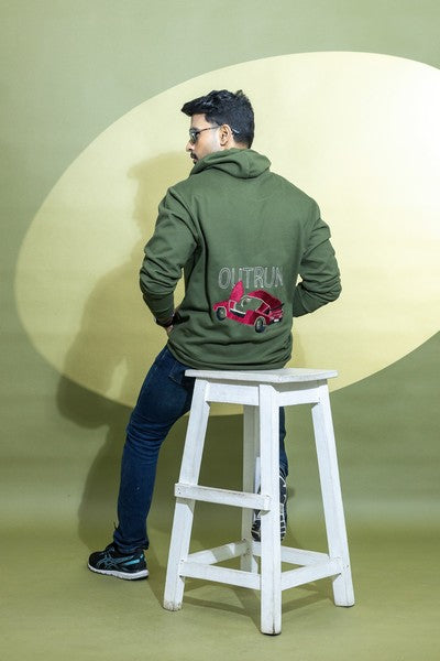 OUTRUN EMBROIDERY HOODIE