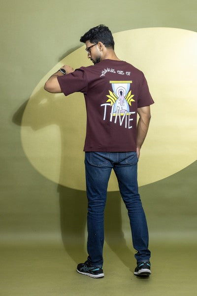 TIME PRINTED T-SHIRT