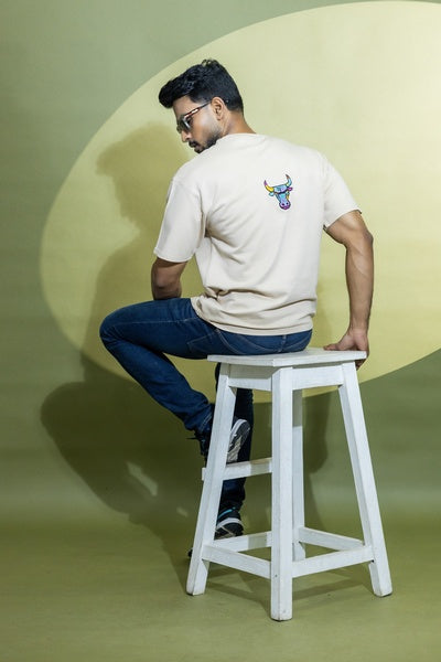 BULL EMBROIDERY T-SHIRT