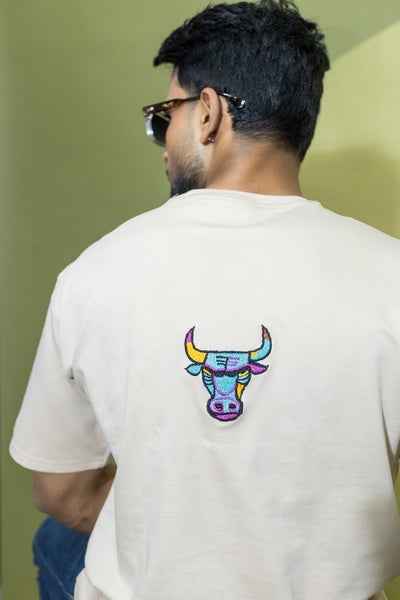 BULL EMBROIDERY T-SHIRT